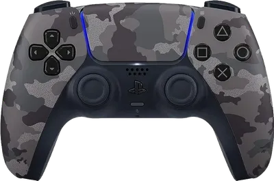 DualSense PS5 Gray Camouflage (серый камуфляж) 1