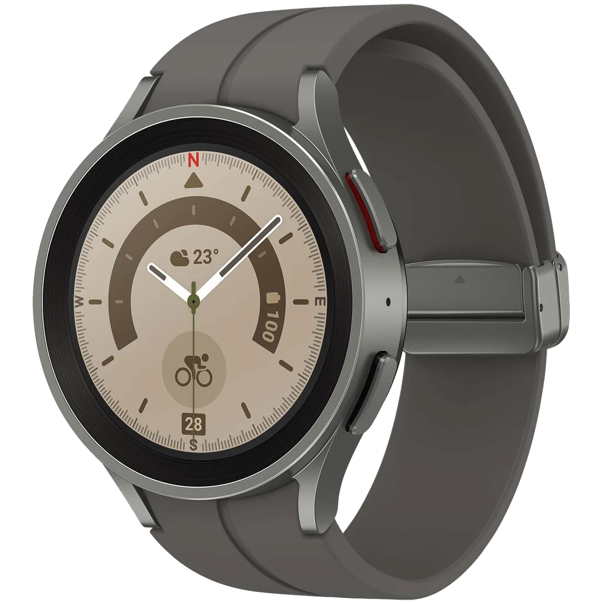 Умные часы Samsung Galaxy Watch 5 PRO 45mm (Серый титан) 1