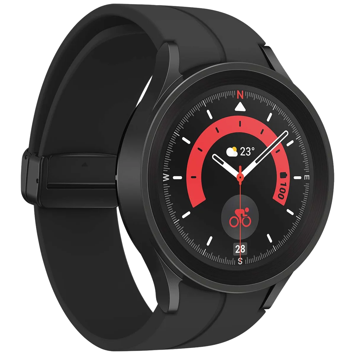 Умные часы Samsung Galaxy Watch 5 PRO 45mm (Чёрный титан) 4