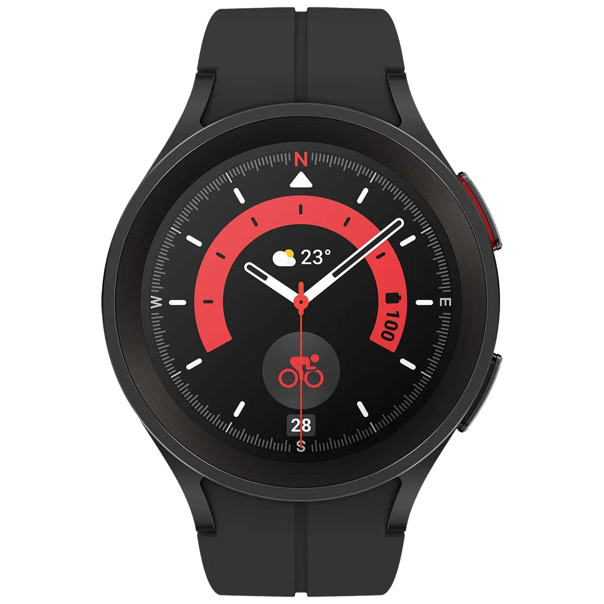 Умные часы Samsung Galaxy Watch 5 PRO 45mm (Чёрный титан) 3