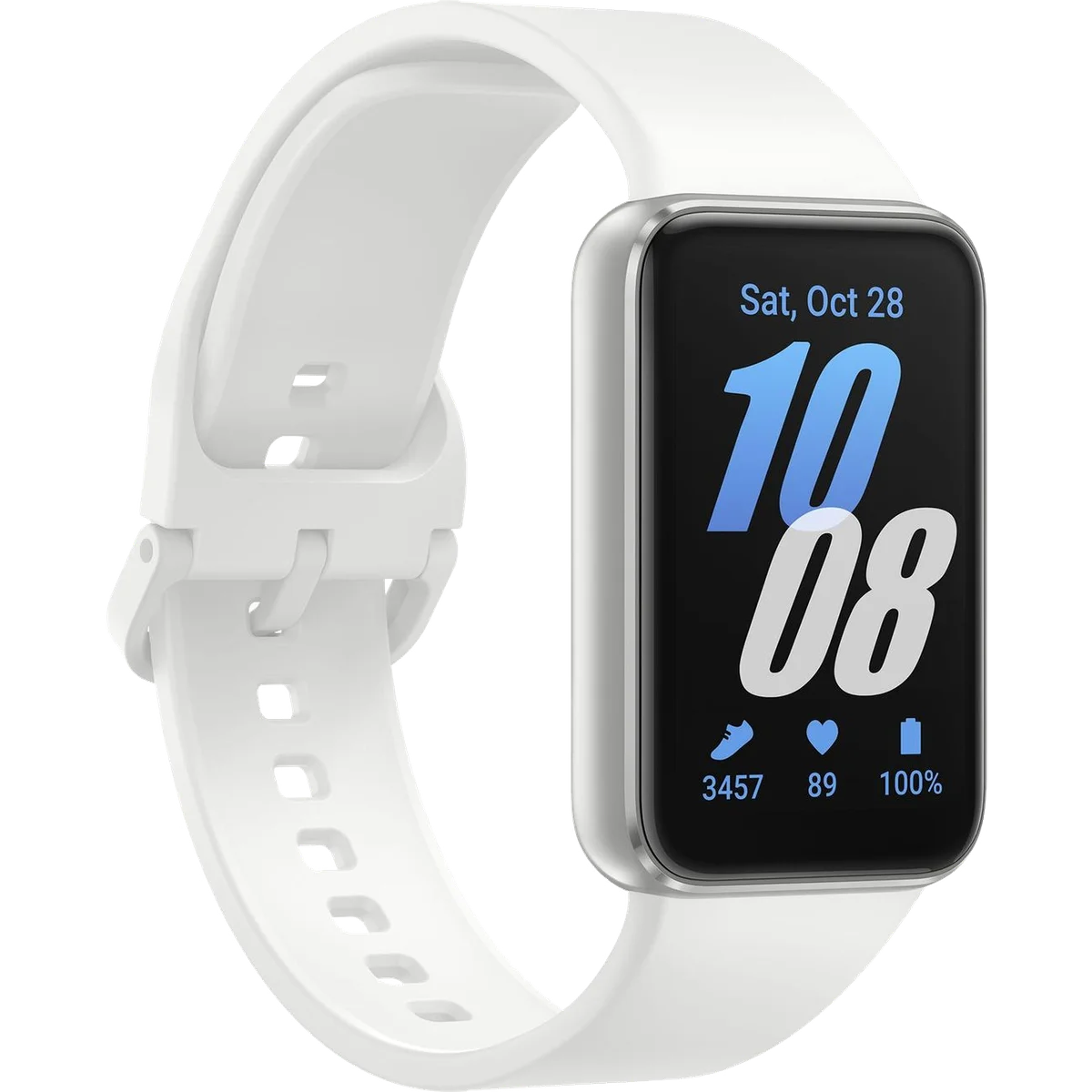 Умные часы Samsung Galaxy Fit 3 AMOLED 1.6" (Серебряный) M/L 4